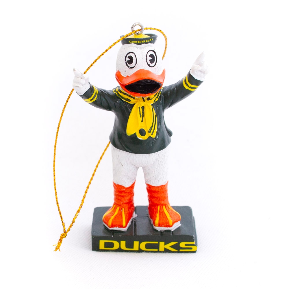 Ducks, Collectibles, Accessories, Evergreen, Mascot pointing up, Christmas, Ornament, 908755